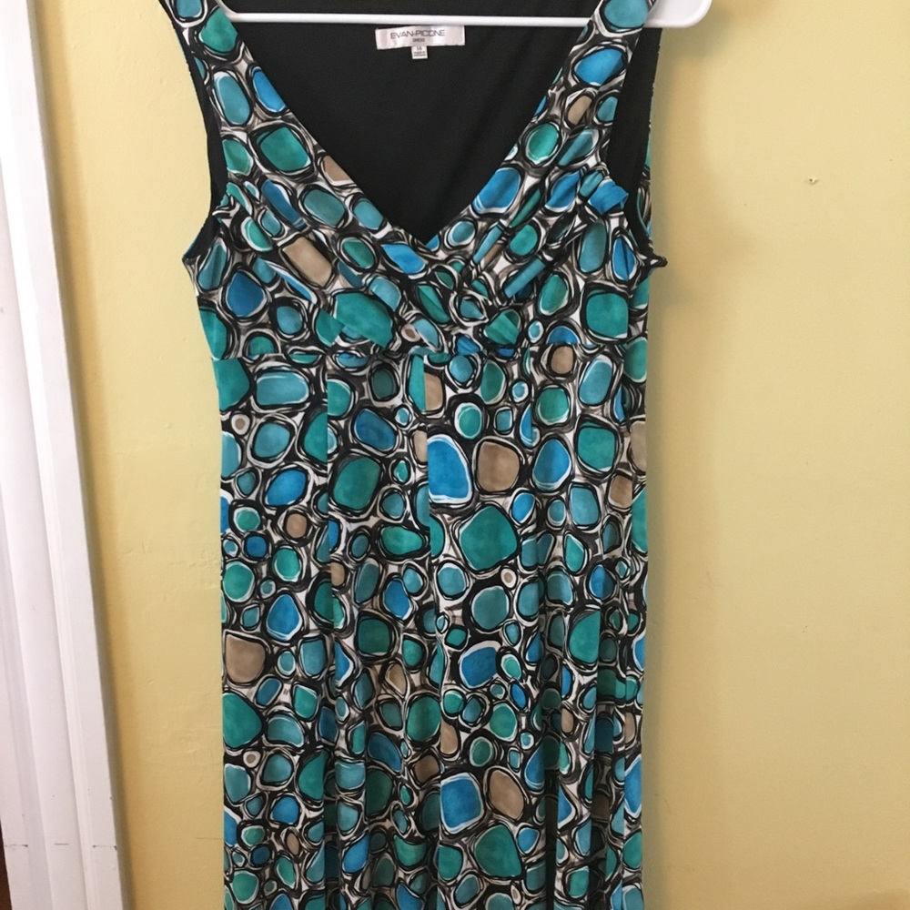 Women’s Evan-Picone Multi color Dress Size 14